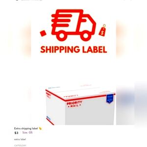 Shipping label
